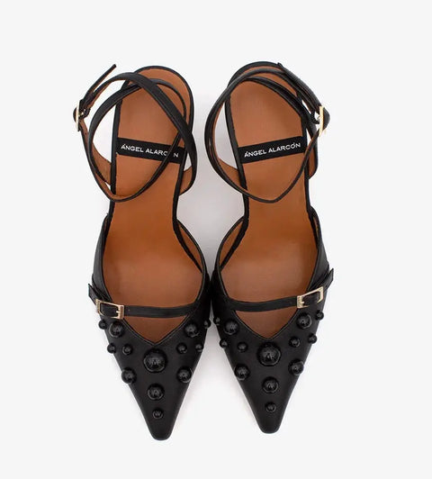 Ángel Alarcon - Therese Slingback Black - UNNA S