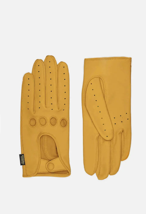 Rhanders - Driving Glove Yellow - UNNA S