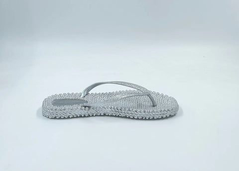 Ilse Jacobsen - Glitter Sandal Silver - UNNA S