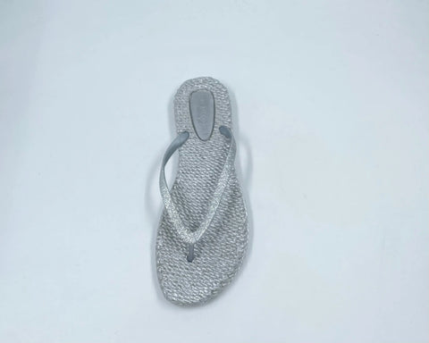 Ilse Jacobsen - Glitter Sandal Silver - UNNA S