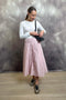 LaSalle - Lotte Midi Wrap Skirt Mauve UnnaS