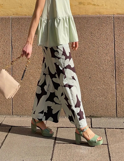MeiMeij - Straight Cotton Pants UNNA S