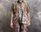 LaSalle - Linde Button Down Shirt Khaki/Lilac UnnaS
