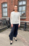 BTF•CPH - Mira Oversized Pure Cashmere Blouse White UNNA S