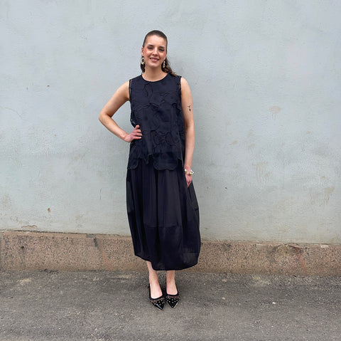 MeiMeij - Fiore Top Black UnnaS