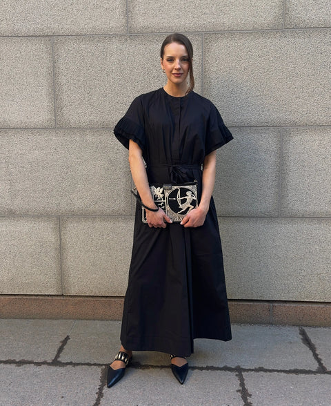 MeiMeij - Cotton Pantsuit Black UnnaS