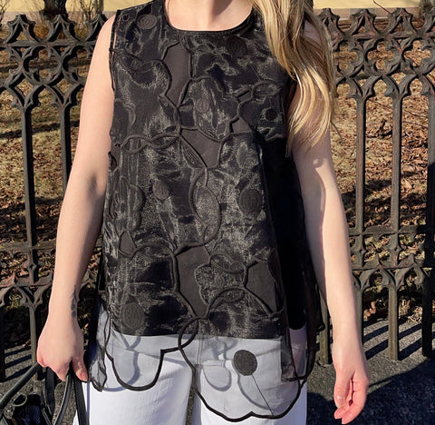 MeiMeij - Fiore Top Black