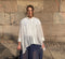 MeiMeij - Camicia Asymmetric Hem Shirt White UnnaS