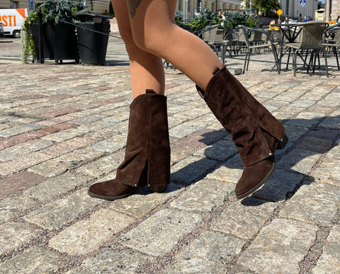 Unisa - Gloria Western Boot Brown - UNNA S