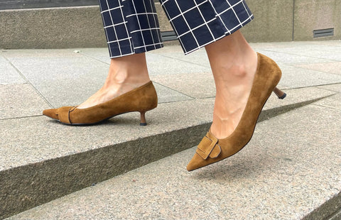 Bibi Lou - Chara Pump Mustard - UNNA S