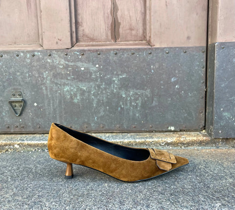 Bibi Lou - Chara Pump Mustard - UNNA S