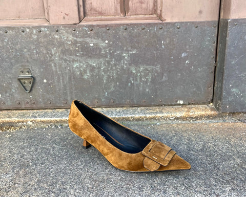 Bibi Lou - Chara Pump Mustard - UNNA S