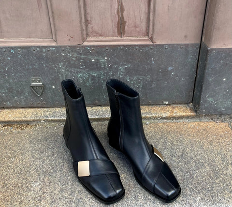 Noa Harmon - Robyn Ankle Boot Black - UNNA S