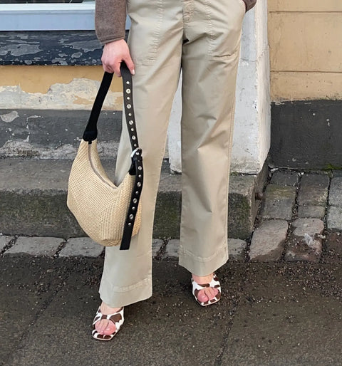 Unisa - Brisa Shoulder Bag Natural/Black UnnaS