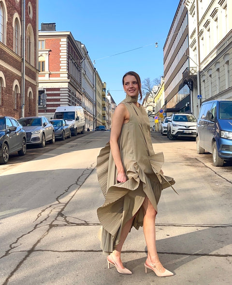 MeiMeij - Valentina Dress Sage UnnaS