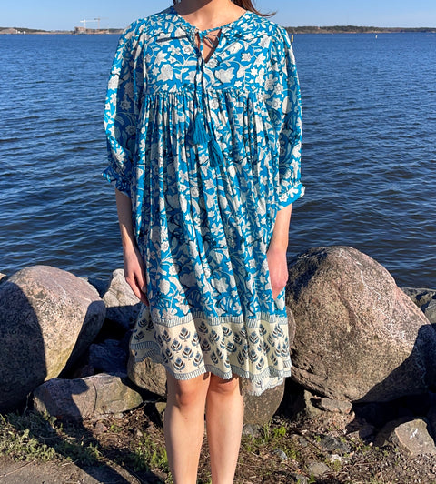 Erfurt Luxury - Wide Dress Short Petrol