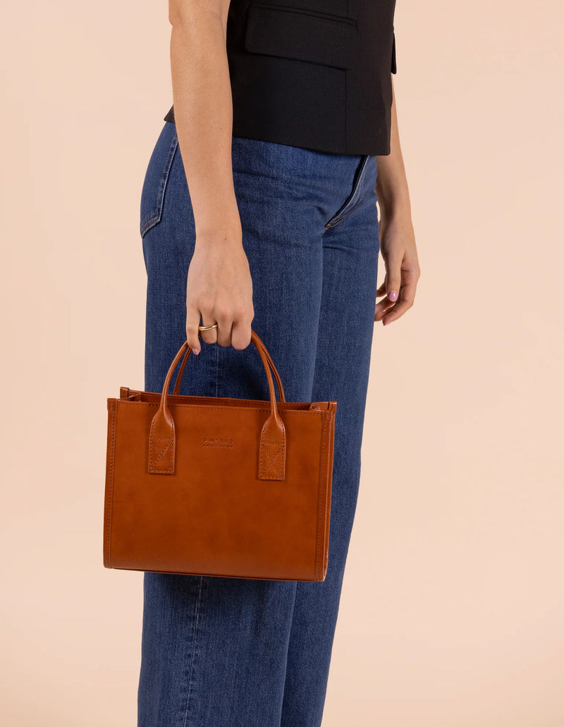 O My Bag - Jackie Midi Cognac