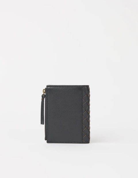 O My Bag - Jamie Wallet Black Woven