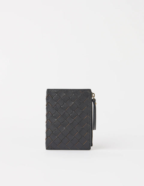 O My Bag - Jamie Wallet Black Woven
