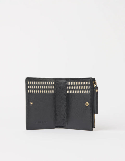 O My Bag - Jamie Wallet Black Woven