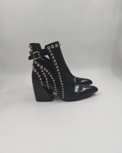 Jeffrey Campbell - Ramona Heeled Ankle Boot Black