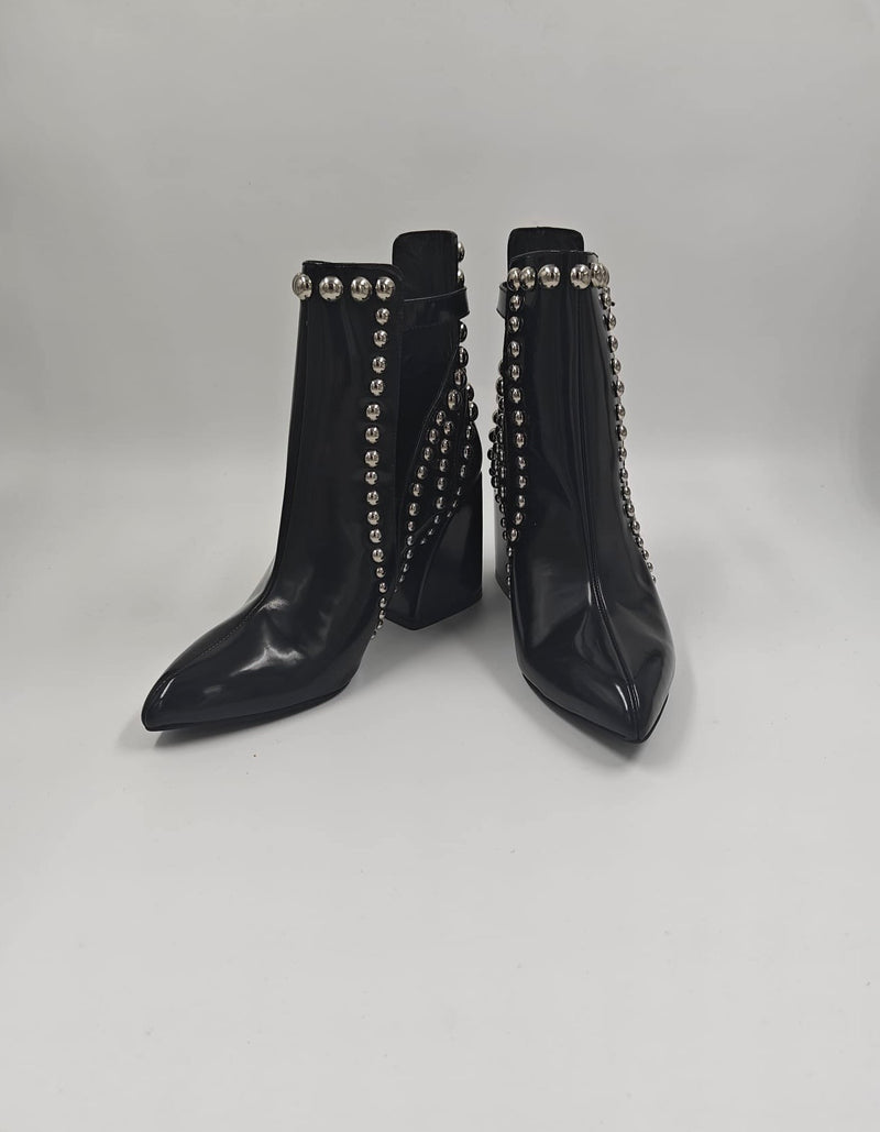 Jeffrey Campbell - Ramona Heeled Ankle Boot Black