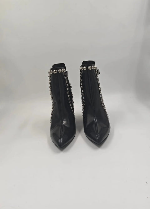 Jeffrey Campbell - Ramona Heeled Ankle Boot Black - UNNA S