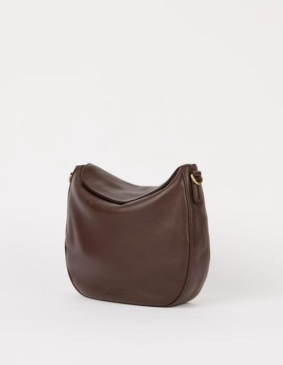 O My Bag Amsterdam - Lana Soft Grain Leather Chocolate