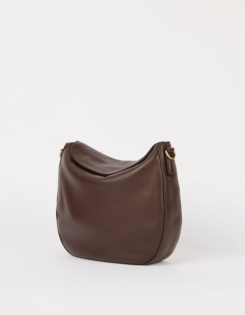 O My Bag Amsterdam - Lana Soft Grain Leather Chocolate