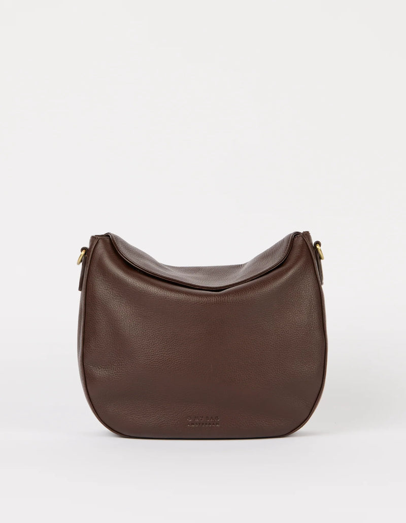 O My Bag Amsterdam - Lana Soft Grain Leather Chocolate