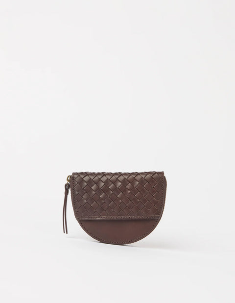 O My Bag - Laura Coin Purse Chocolate Woven