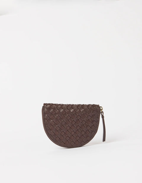 O My Bag - Laura Coin Purse Chocolate Woven