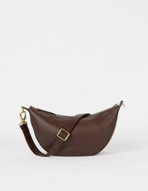 O My Bag - Leo Twisted handle Chocolate - UNNA S