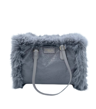 My Best Bag Firenze - Atena Reversible Bag Fur Stone Small