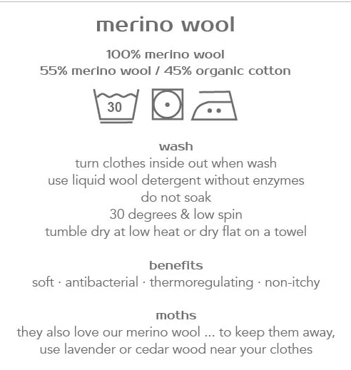By Basics - Merino Wool Wrap Blouse Blue
