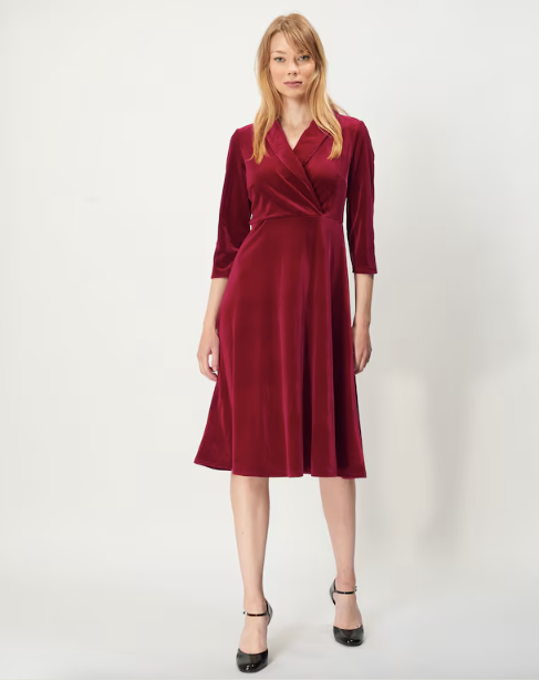 Jumperfabriken - Dagny Midi Dress Red