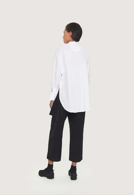 Bitte Kai Rand - Cotton Shirt With Front Pockets White - UNNA S