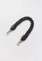 O My Bag - Braided Shoulder Strap Black - UNNA S