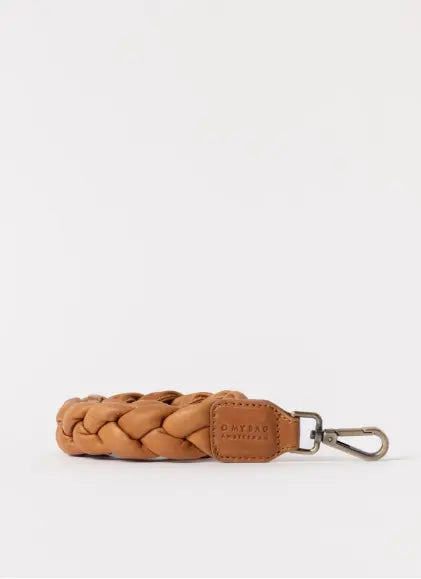 O My Bag - Braided Shoulder Strap Wild Oak - UNNA S