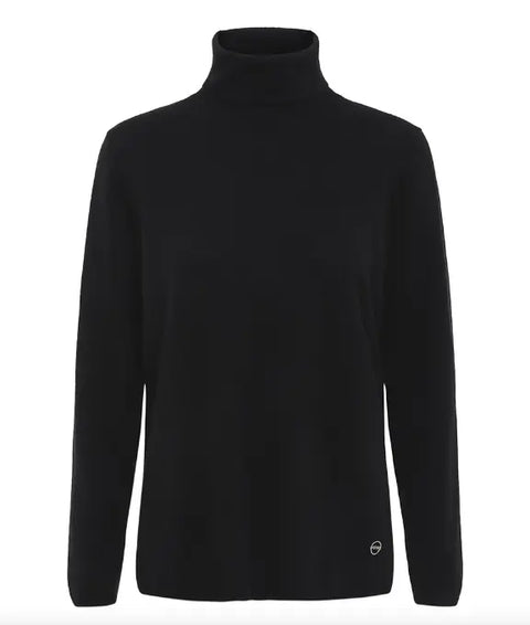 BTF•CPH - Cashmere-Merino Turtleneck Black - UNNA S