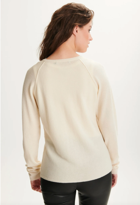 BTF•CPH - Cashmere-Merino Cardigan Ivory