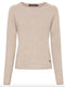 BTF•CPH - Cashmere-Merino Shirt Oat Beige Melange - UNNA S