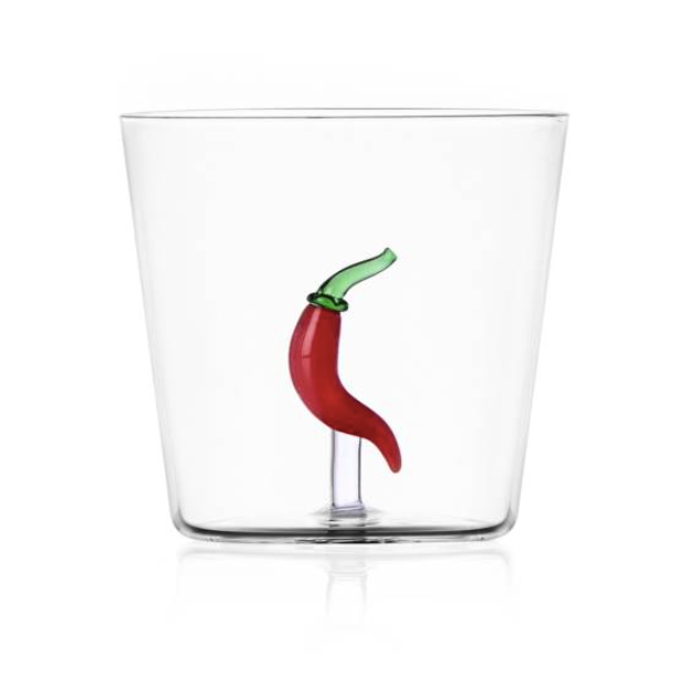 Ichendorf Milano - Glass With Red Chili