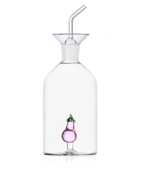 Ichendorf Milano - Oil Bottle With Eggplant - UNNA S