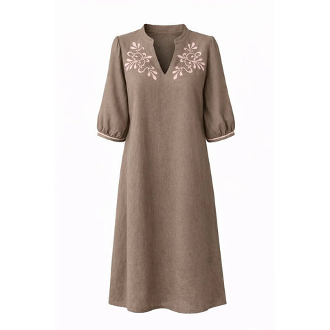 Costamani - Esme Dress Brown UnnaS
