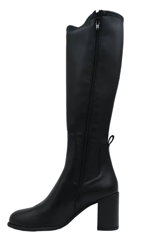 Unisa - Luna Heeled Boot Black - UNNA S