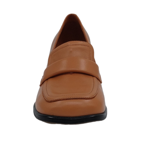 Ángel Alarcón - Hailey Heeled Loafer Camel UnnaS