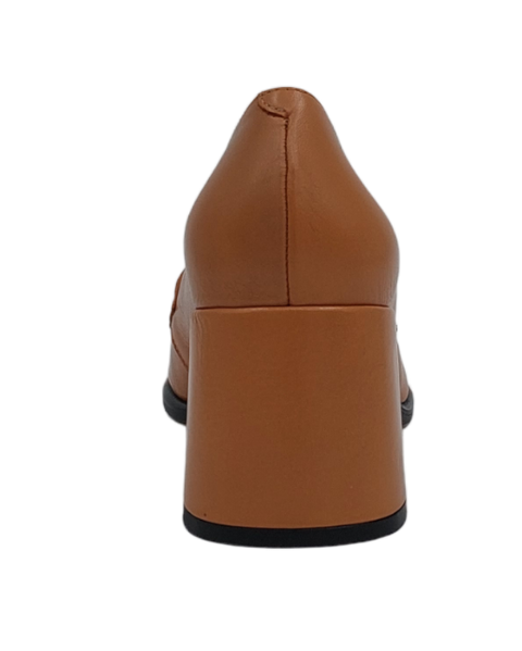 Ángel Alarcón - Hailey Heeled Loafer Camel UnnaS