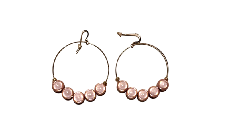 Linda Toye Jewellery - Alexa Earring in Light Pink