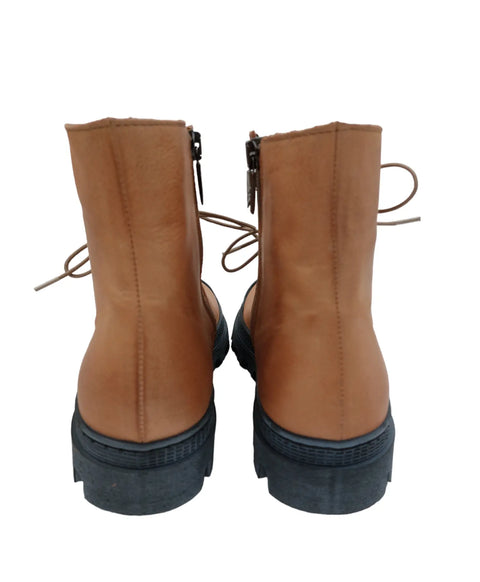 Lofina - Gasoline Ankle Boot Nude - UNNA S